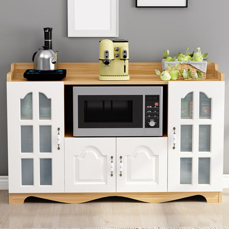 Contemporary Dining Server Manufactured Wood Server for Living Room