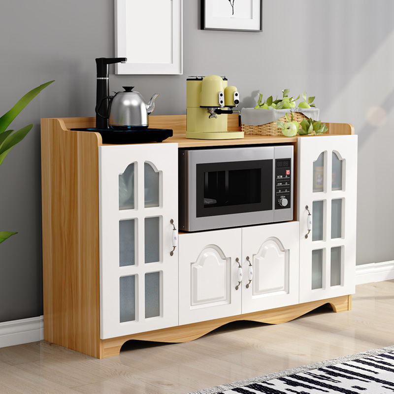 Contemporary Dining Server Manufactured Wood Server for Living Room