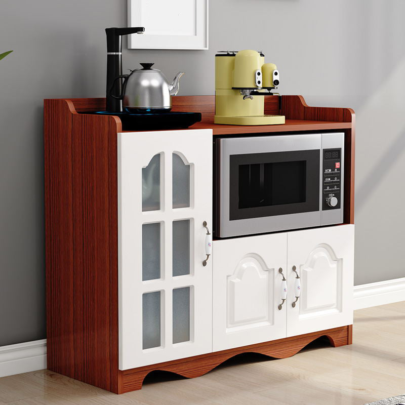 Contemporary Dining Server Manufactured Wood Server for Living Room