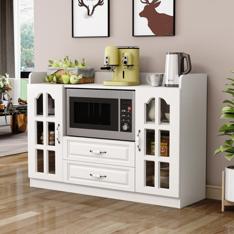 Contemporary Dining Server Manufactured Wood Server for Living Room