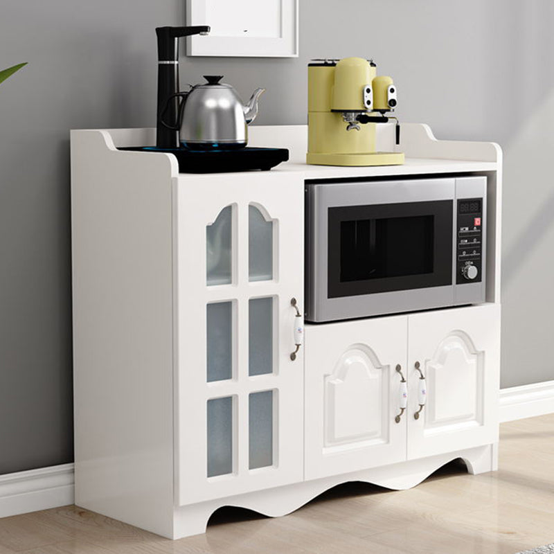 Contemporary Dining Server Manufactured Wood Server for Living Room