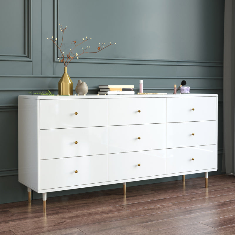 Luxury Storage Sideboard Wooden Rectangle Sideboard for Dining Room