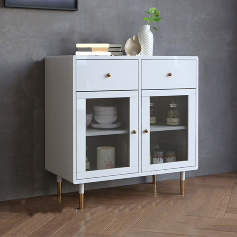 Luxury Storage Sideboard Wooden Rectangle Sideboard for Dining Room