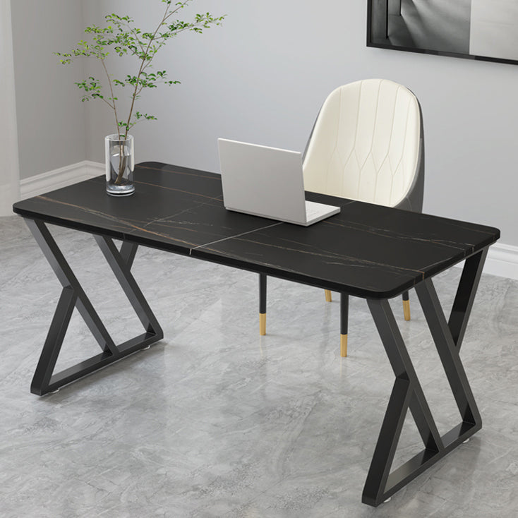 Sintered Stone Home Working Table Industrial Office Sled Base Table