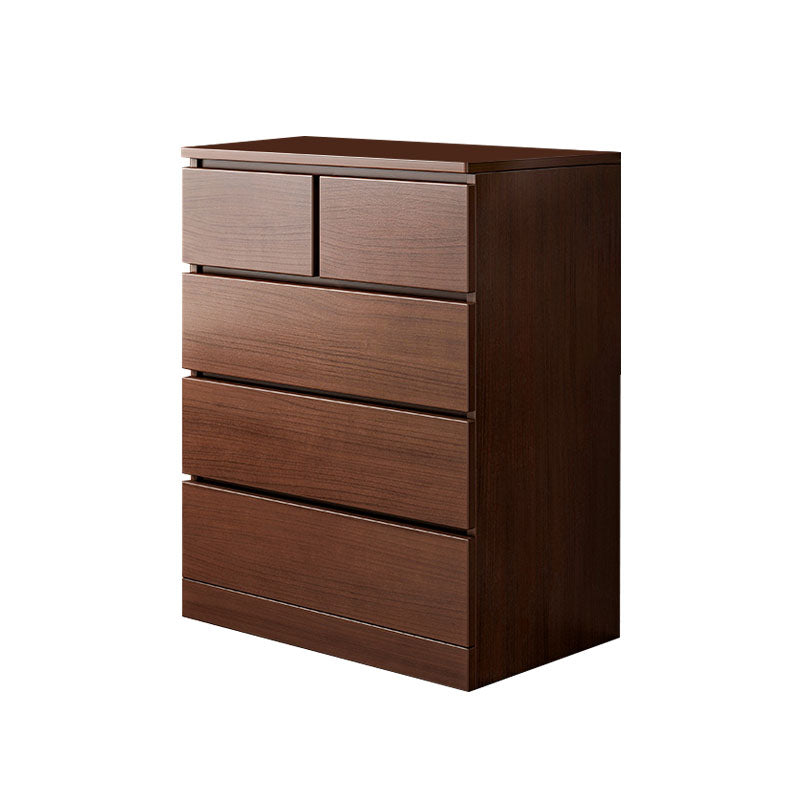 23.5" X 16" Modern Wooden Lingerie Chest Bedside Vertical Storage Chest