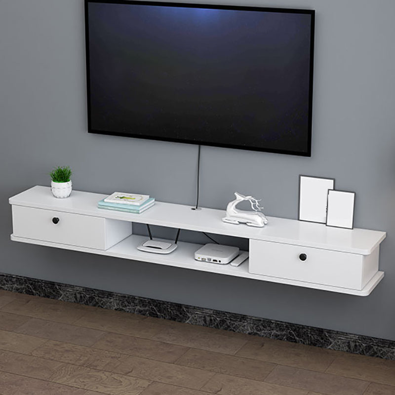 Engineered Wood TV Stand Modern Wall-mounted TV Cabinet with 2 Doors