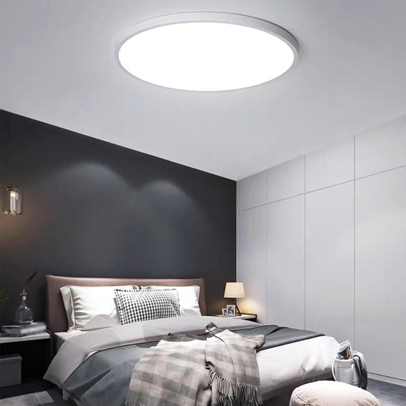 Round Flush Mount Lamp Modern Minimalist Flush Mount Ceiling Light for Living Room