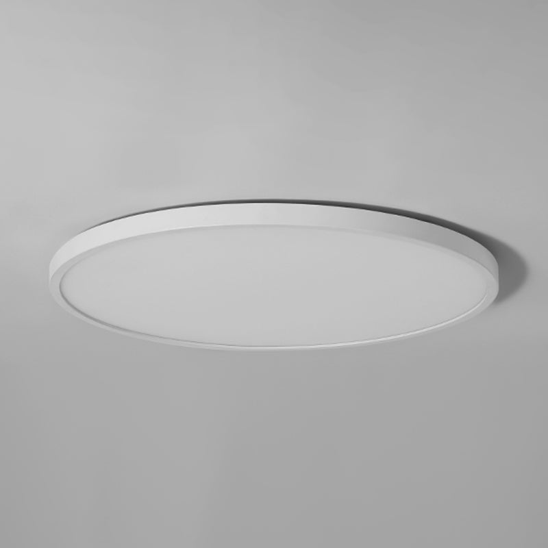 Round Flush Mount Lamp Modern Minimalist Flush Mount Ceiling Light for Living Room