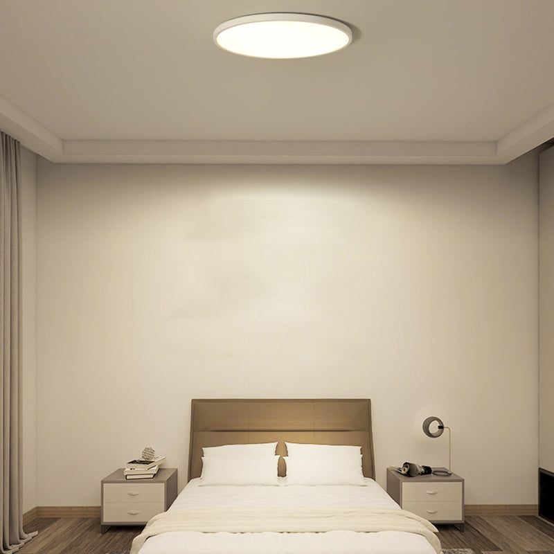 Round Flush Mount Lamp Modern Minimalist Flush Mount Ceiling Light for Living Room