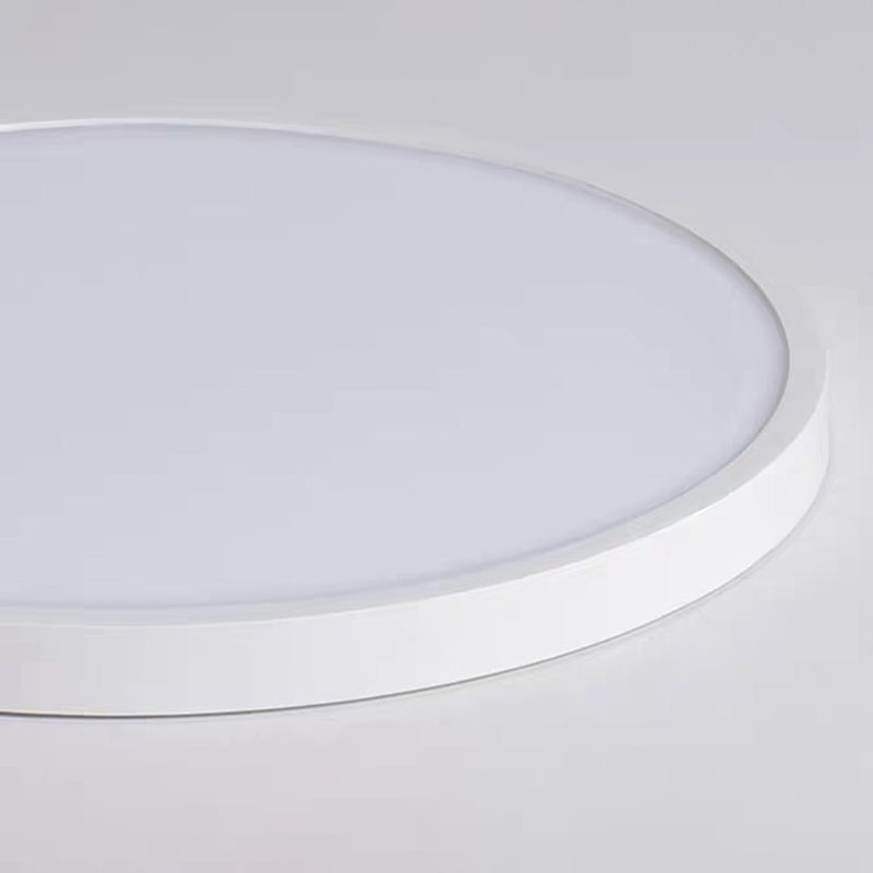 Round Flush Mount Light Modern Minimalist Flush Mount Ceiling Lamp for Living Room