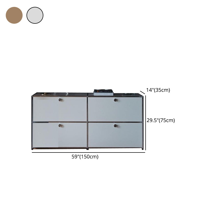 Contemporary Sideboard Engineered Wood Sideboard for Living Room