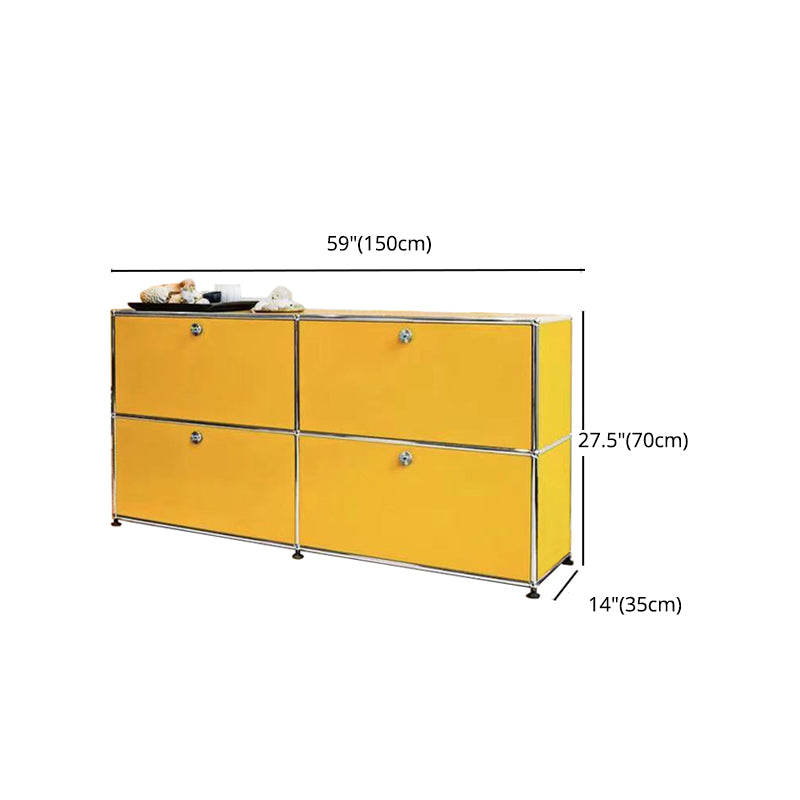 Contemporary Sideboard Engineered Wood Sideboard for Living Room