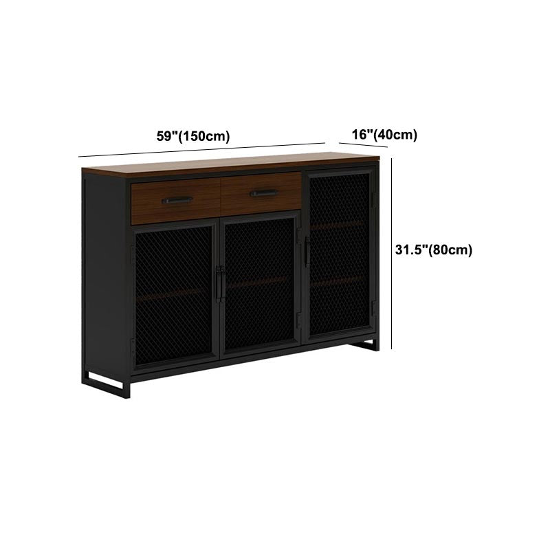 15.75"W Sideboard Modern Style Dining Server for Kitchen and Dining Room