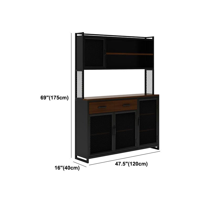 15.75"W Sideboard Modern Style Dining Server for Kitchen and Dining Room