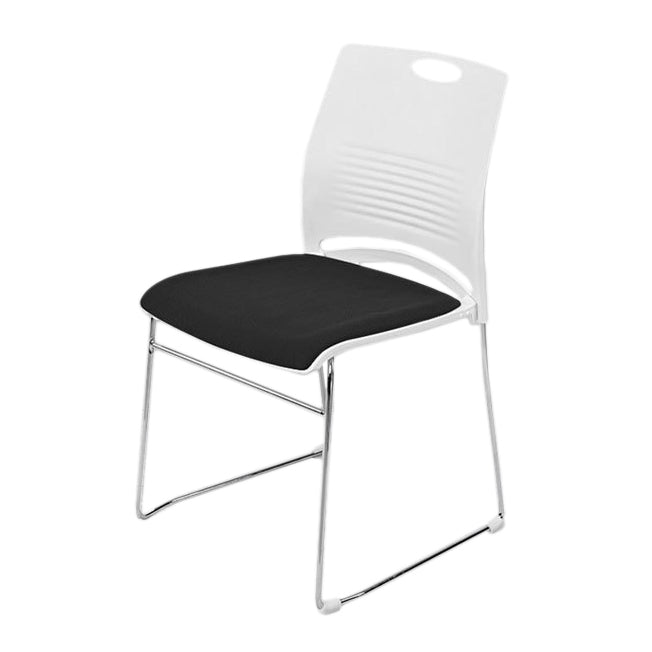 Modern Conference Chair with Mid Back Ergonomic Office Chair with Metal Frame