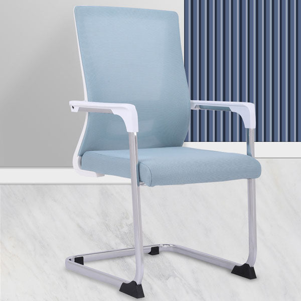 Modern Plastic Desk Chair with Hight Back and Mesh Home Office Chair