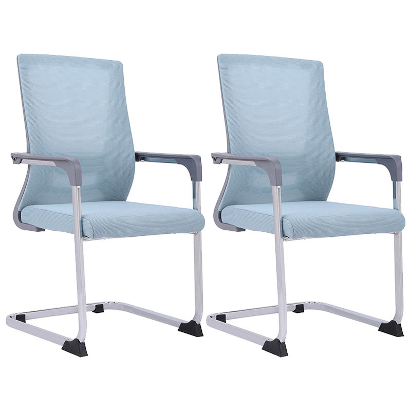 Modern Plastic Desk Chair with Hight Back and Mesh Home Office Chair