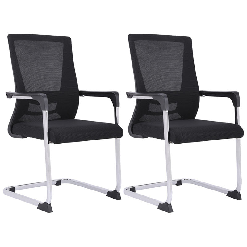 Modern Plastic Desk Chair with Hight Back and Mesh Home Office Chair