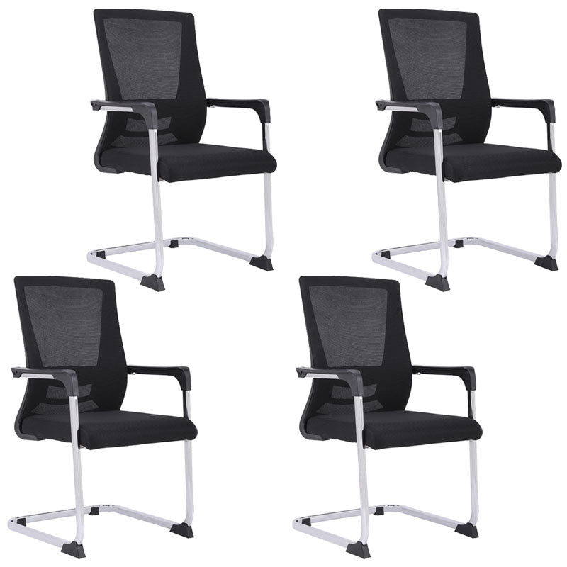 Modern Plastic Desk Chair with Hight Back and Mesh Home Office Chair