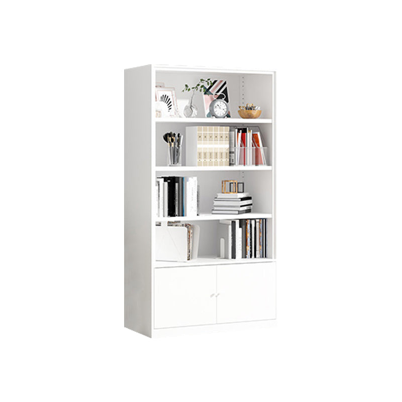 Metal Enclosed Bookshelf Modern Minimalist Rectangular Standard Bookcase