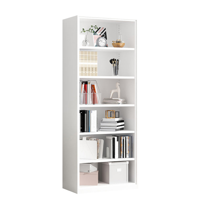 Metal Enclosed Bookshelf Modern Minimalist Rectangular Standard Bookcase