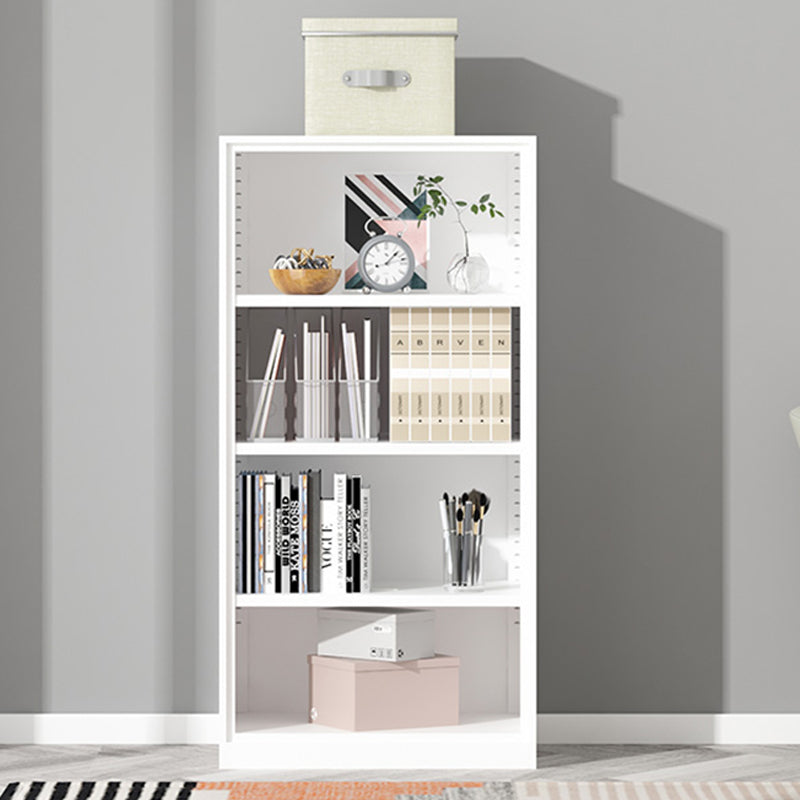 Metal Enclosed Bookshelf Modern Minimalist Rectangular Standard Bookcase