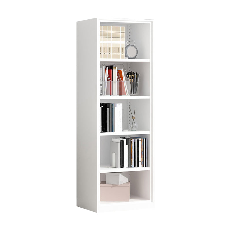 Metal Enclosed Bookshelf Modern Minimalist Rectangular Standard Bookcase