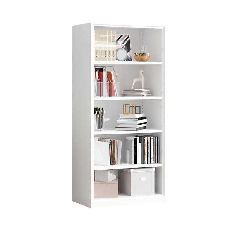 Metal Enclosed Bookshelf Modern Minimalist Rectangular Standard Bookcase