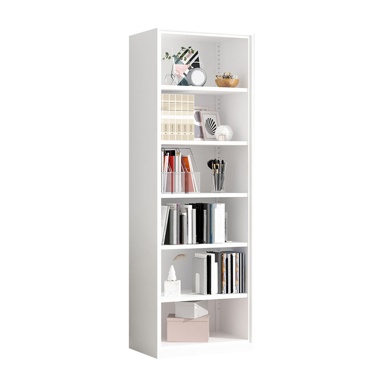 Metal Enclosed Bookshelf Modern Minimalist Rectangular Standard Bookcase