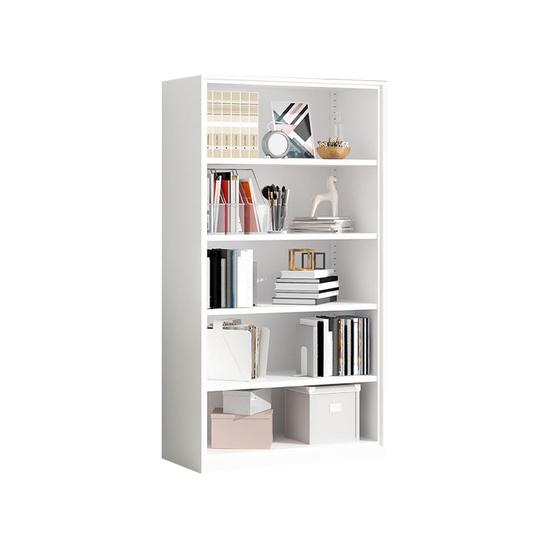 Metal Enclosed Bookshelf Modern Minimalist Rectangular Standard Bookcase