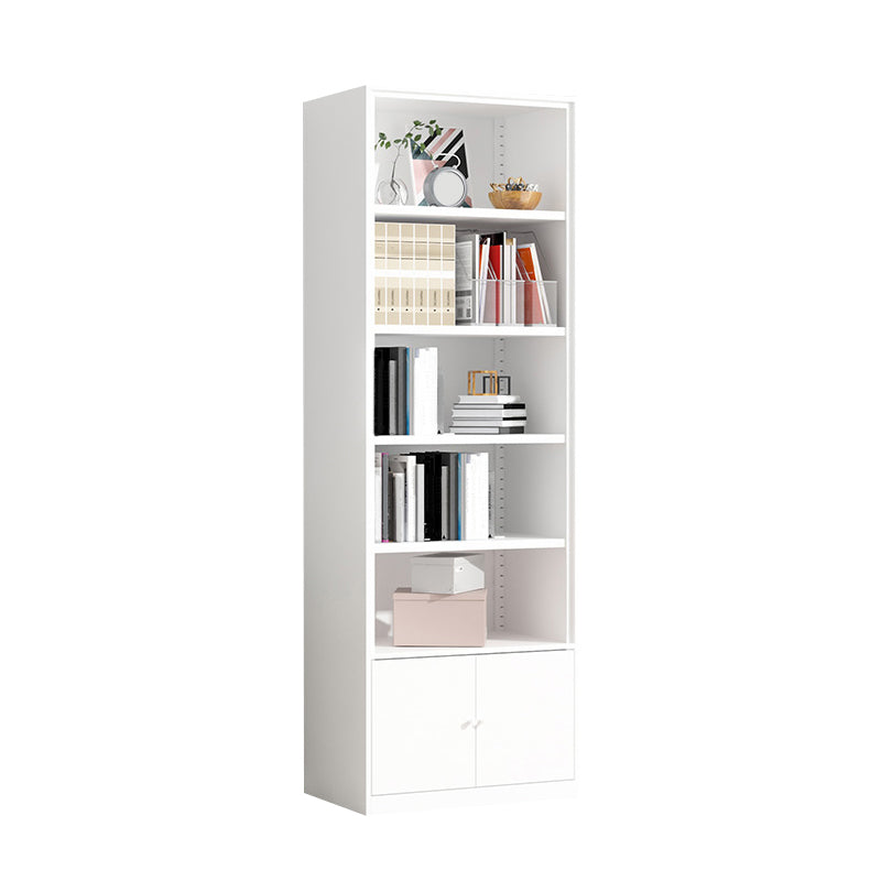 Metal Enclosed Bookshelf Modern Minimalist Rectangular Standard Bookcase