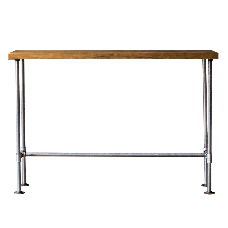 Indoor Bar Height Counter Height Table Industrial Rectangle Metal Pub Table