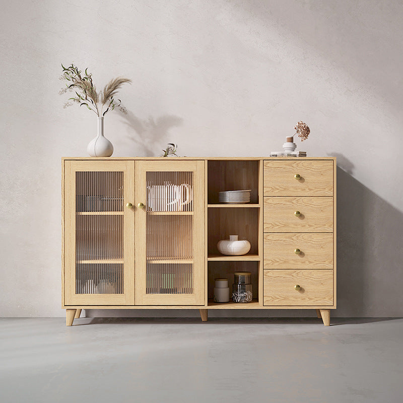 Engineered Wood Modern Sideboard Dining Room Kitchen Sideboard