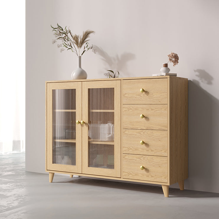 Engineered Wood Modern Sideboard Dining Room Kitchen Sideboard