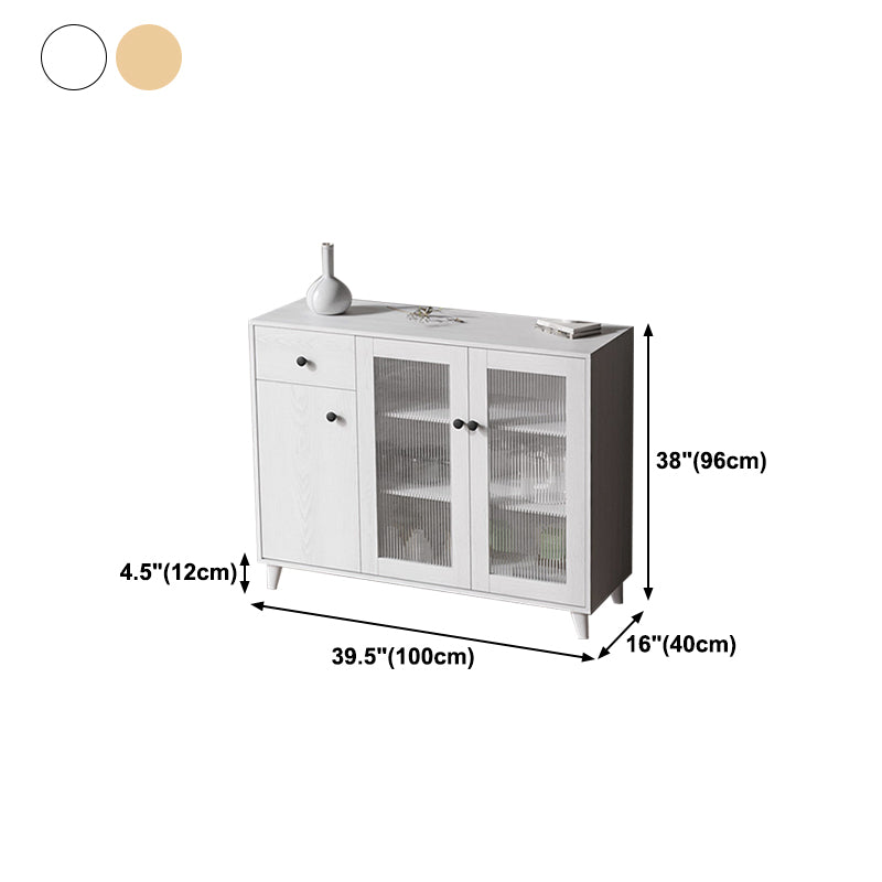 Engineered Wood Modern Sideboard Dining Room Kitchen Sideboard