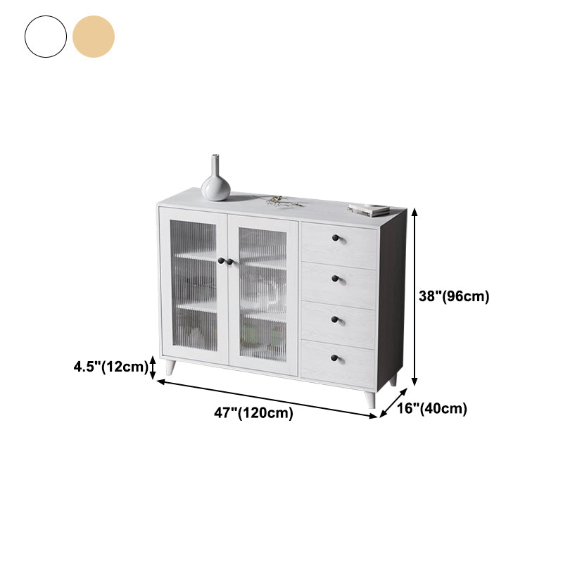 Engineered Wood Modern Sideboard Dining Room Kitchen Sideboard