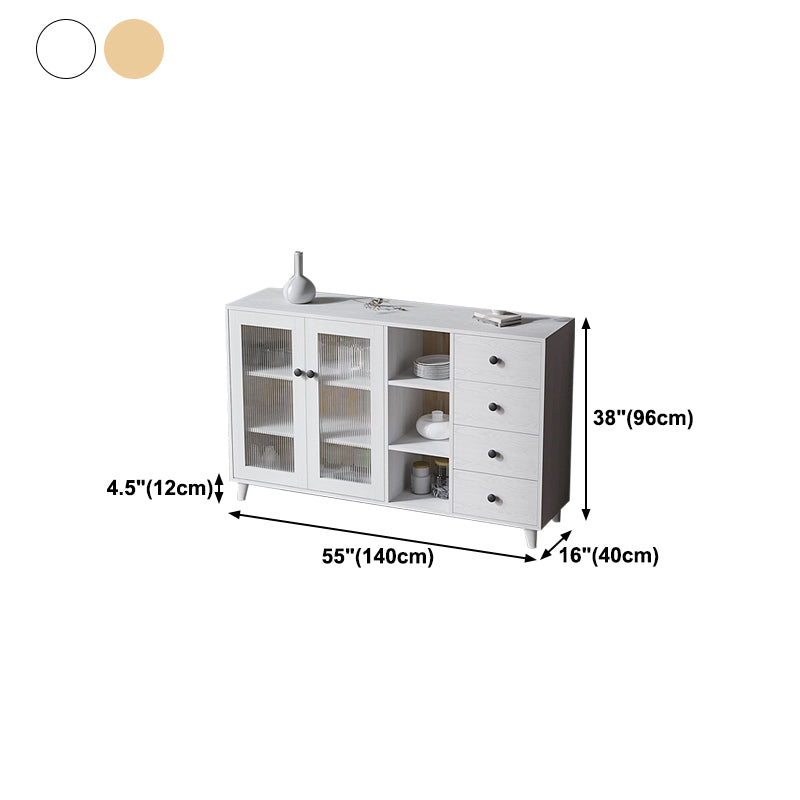 Engineered Wood Modern Sideboard Dining Room Kitchen Sideboard