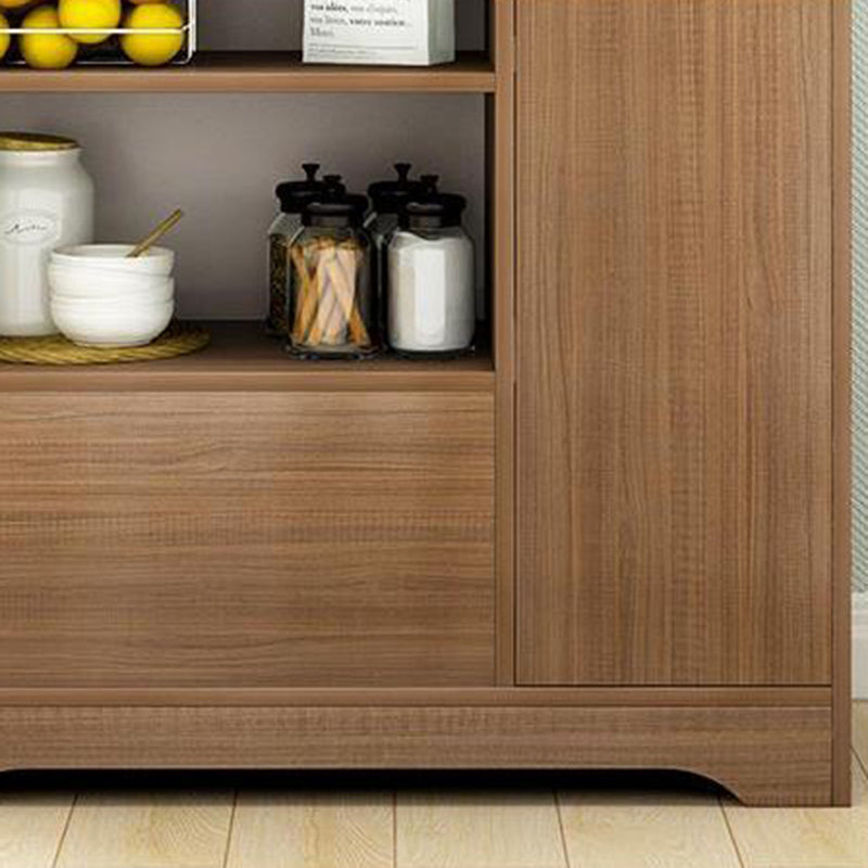 Contemporary Sideboard Engineered Wood Dining Sideboard Table for Living Room