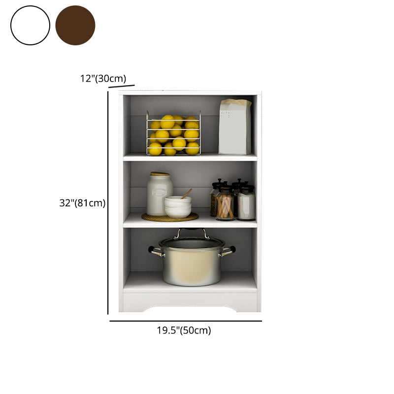 Contemporary Sideboard Engineered Wood Dining Sideboard Table for Living Room