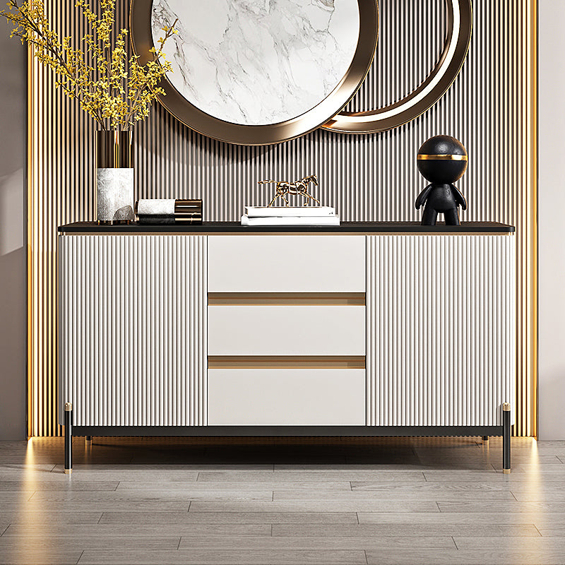 31.50"H Sideboard Glam Style Sideboard Buffet for Living Room and Kitchen