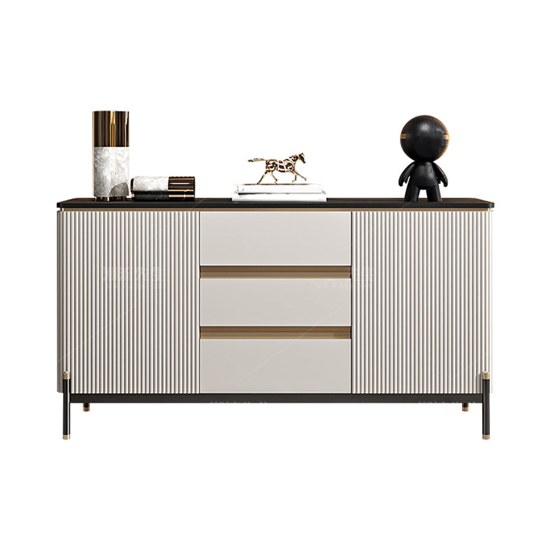 31.50"H Sideboard Glam Style Sideboard Buffet for Living Room and Kitchen