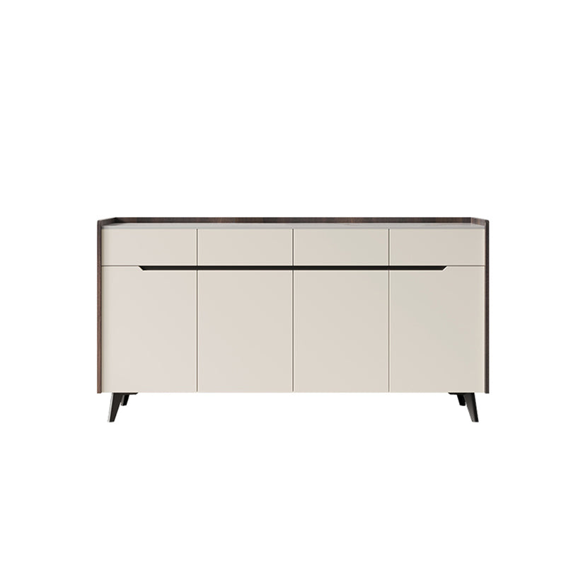 Rectangle Sideboard Cabinet Luxury Sintered Stone Sideboard with Drawers and Doors