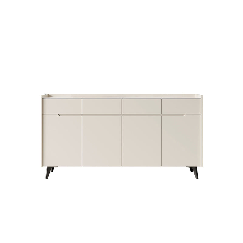 Rectangle Sideboard Cabinet Luxury Sintered Stone Sideboard with Drawers and Doors