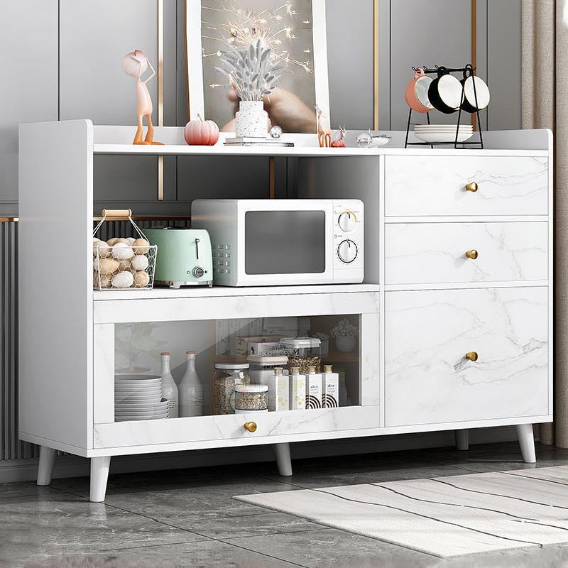 Engineered Wood Modern Sideboard Kitchen Dining Room Sideboard