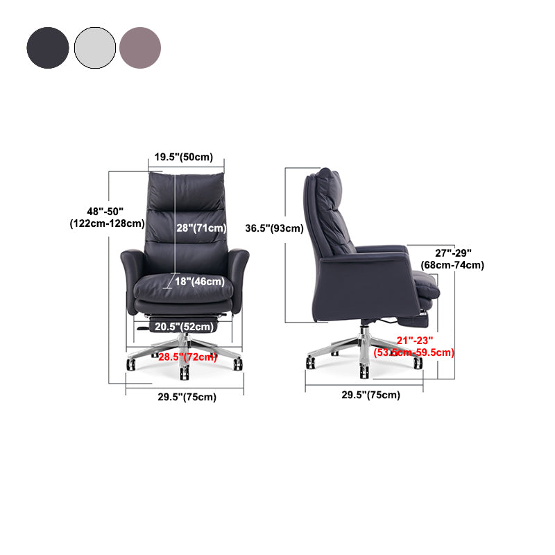 High Back Executive Chair Upholstered Executive Ergonomic Computer Chair