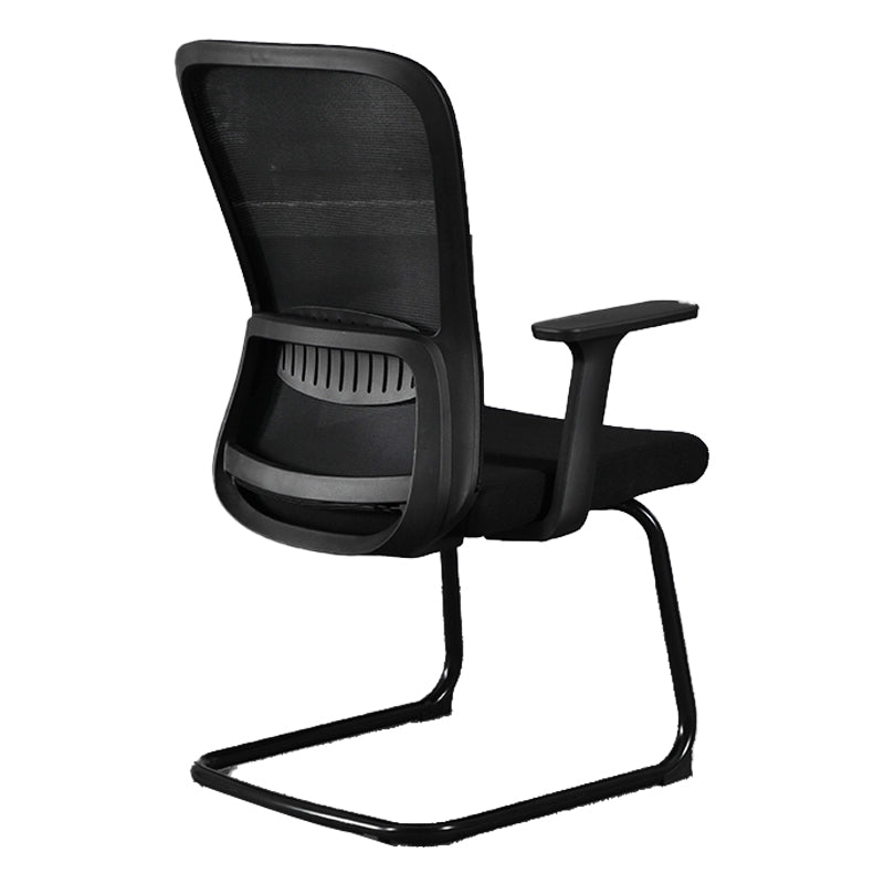 Contemporary Style Office Chair Lumbar Support Mesh Desk Chair