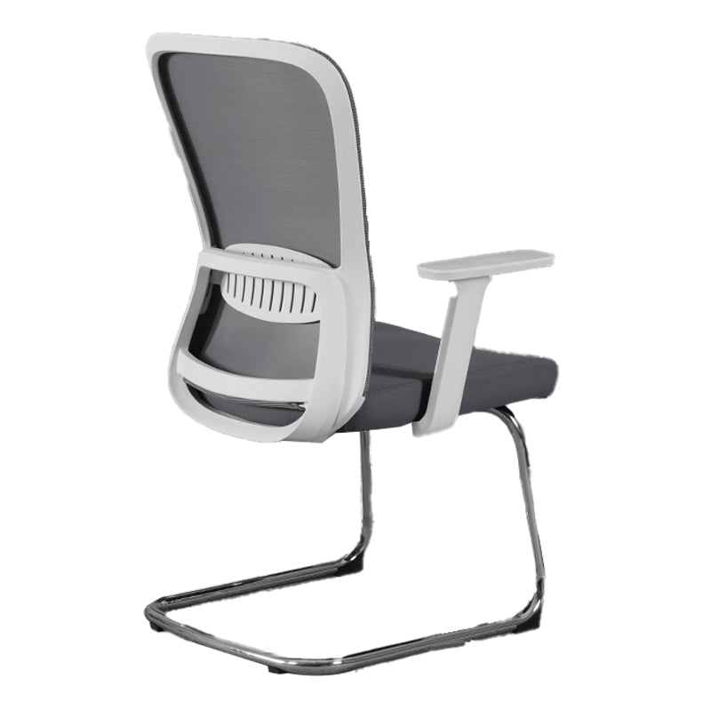 Contemporary Style Office Chair Lumbar Support Mesh Desk Chair