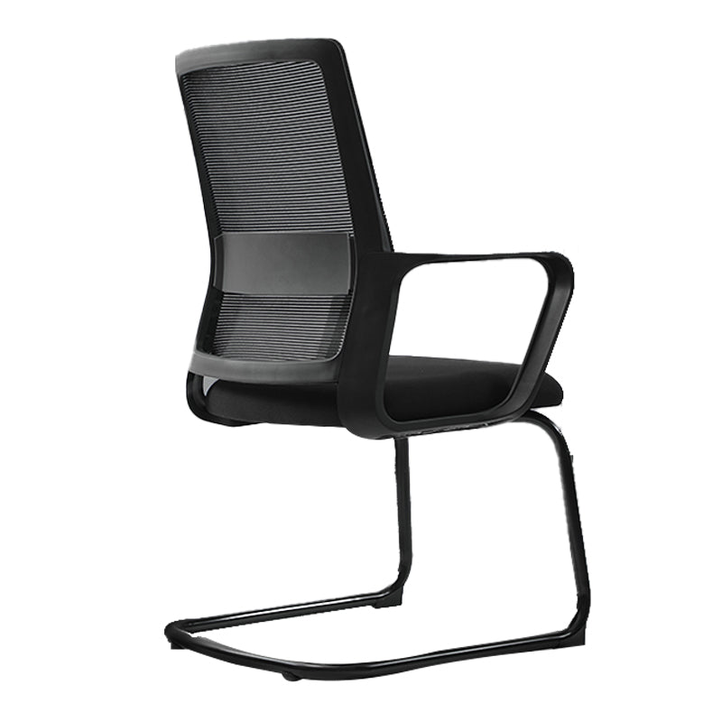 Contemporary Style Office Chair Lumbar Support Mesh Desk Chair