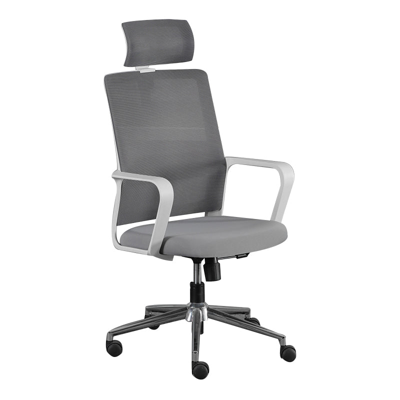 Contemporary Style Office Chair Lumbar Support Mesh Desk Chair