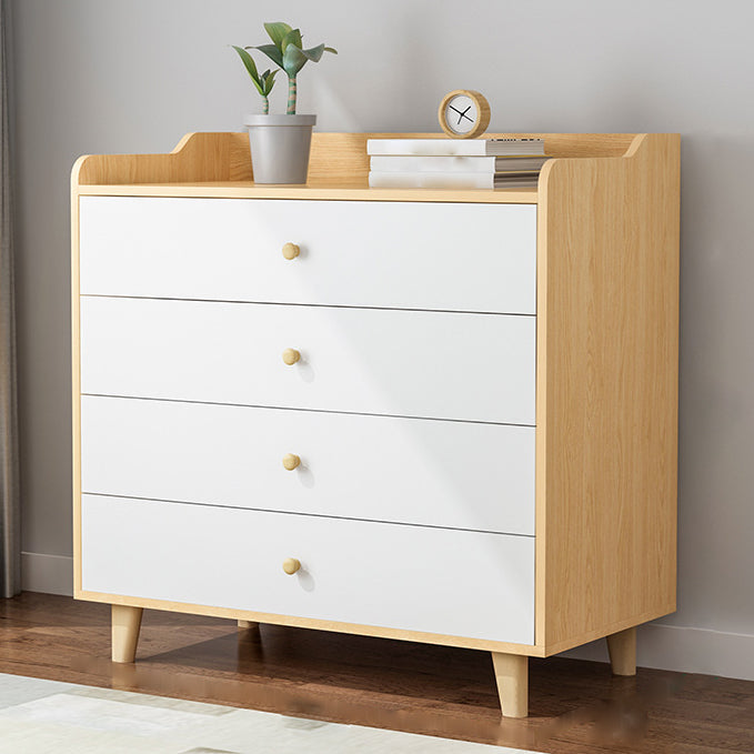 Wooden Storage Chest Dresser Bedside Storage Chest for Bedroom